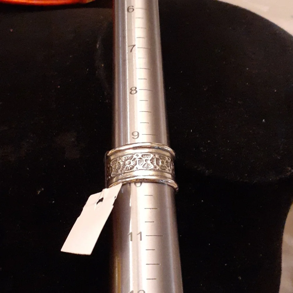 SILPADA STERLING ROUND CZ RING NWT